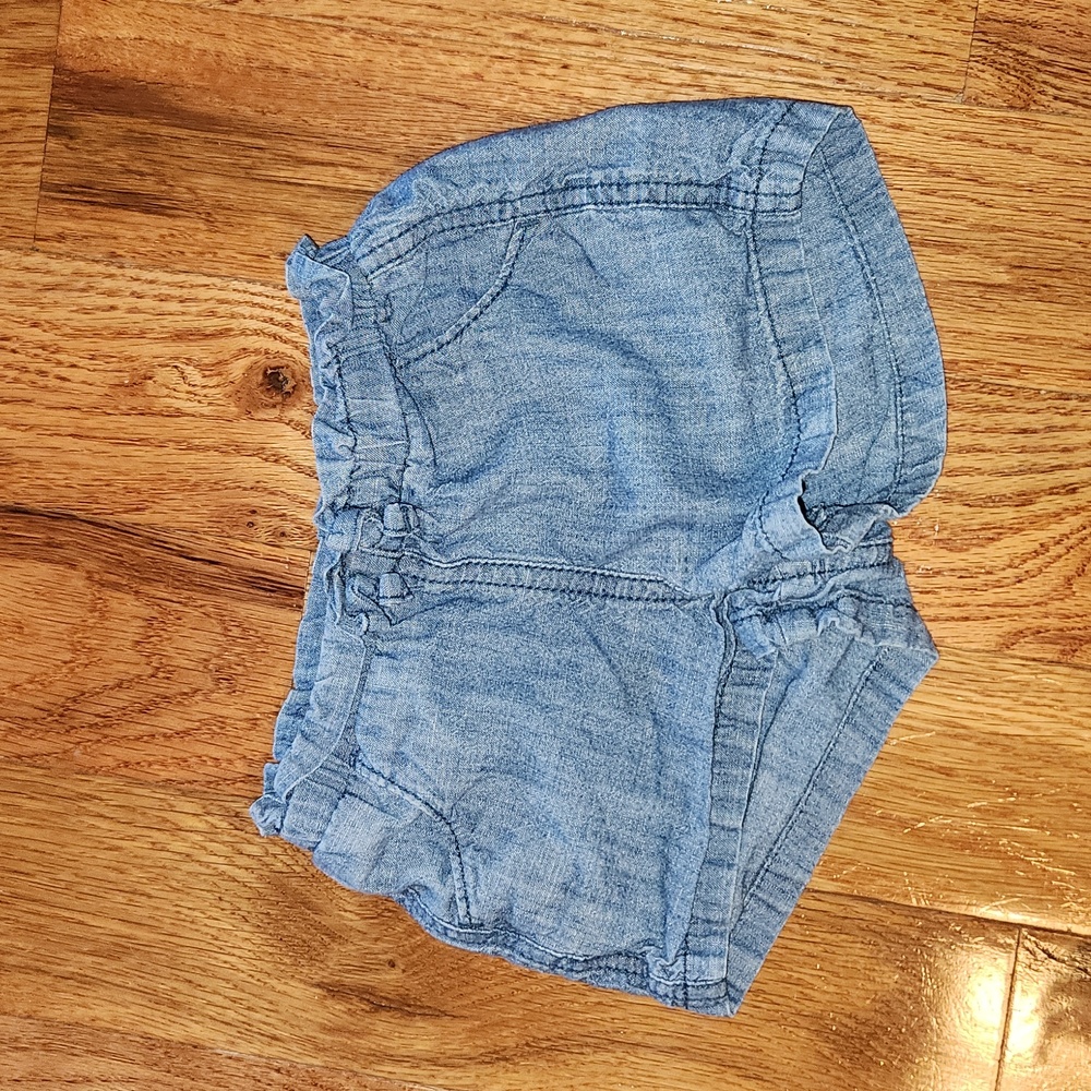 Old Navy Medium Blue Jean Shorts 12-18 Months